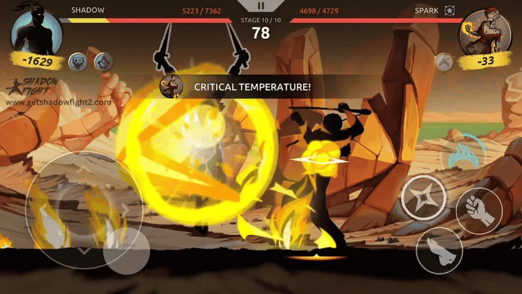 Shades: Shadow Fight Roguelike MOD APK v1.10.0 (Unlimited Energy & Money) 3 Shades Shadow Fight roguelike
